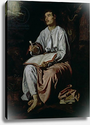 Постер Веласкес Диего (DiegoVelazquez) St. John the Evangelist on the Island of Patmos, c.1618 Постер Веласкес Диего (DiegoVelazquez) St. John the Evangelist on the Island of Patmos, c.1618