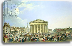 Постер Демаки Пьер Ceremony of Laying the First Stone of the New Church of St. Genevieve in 1763, 1764 Постер Демаки Пьер Ceremony of Laying the First Stone of the New Church of St. Genevieve in 1763, 1764