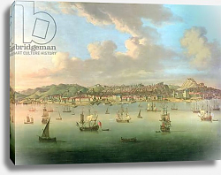 Постер Монами Питер The British Fleet Sailing into Lisbon Harbour, 1735 Постер Монами Питер The British Fleet Sailing into Lisbon Harbour, 1735