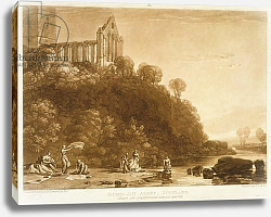 Постер Тернер Вильям (последователи) F.56.II Dumblain Abbey, from the 'Liber Studiorum', engraved by Thomas Lupton, 1816 Постер Тернер Вильям (последователи) F.56.II Dumblain Abbey, from the 'Liber Studiorum', engraved by Thomas Lupton, 1816