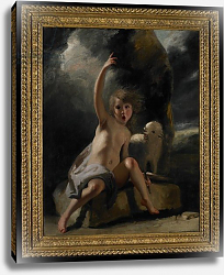 Постер Рейнолдс Джошуа The Child Baptist in the Wilderness, c.1776 Постер Рейнолдс Джошуа The Child Baptist in the Wilderness, c.1776