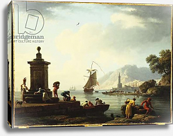 Постер Верне Клод A View of the Harbour at Genoa, 1773 Постер Верне Клод A View of the Harbour at Genoa, 1773
