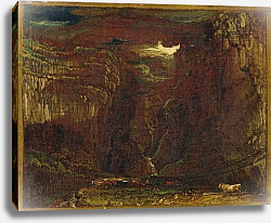 Постер Уорд Артур Sketch for 'Gordale Scar', c.1812 Постер Уорд Артур Sketch for 'Gordale Scar', c.1812