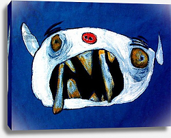 Постер Кристи Майли (совр) Monster with long teeth Постер Кристи Майли (совр) Monster with long teeth