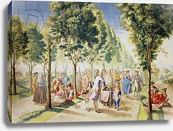 Постер Сибиас Рамон El Paseo de las Delicias, Madrid Постер Сибиас Рамон El Paseo de las Delicias, Madrid