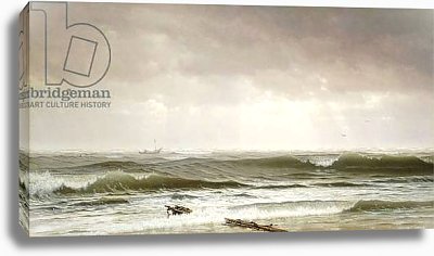 Купить репродукцию картины Along the Shore, 1870, Ричардс Уильям