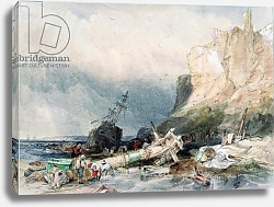 Постер Балмер Джордж Tynemouth Castle, Tyne and Wear, with Wreck Постер Балмер Джордж Tynemouth Castle, Tyne and Wear, with Wreck