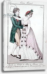 Постер Школа: Французская Elegant Couple Dancing the Waltz, from 'Costume Parisien', 1798 Постер Школа: Французская Elegant Couple Dancing the Waltz, from 'Costume Parisien', 1798