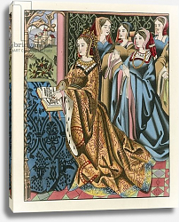Постер Шоу Анри (акв) Margaret, Queen of Henry VI and her Court, mid 15th Century Постер Шоу Анри (акв) Margaret, Queen of Henry VI and her Court, mid 15th Century