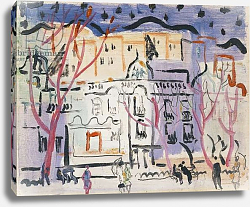 Постер Вуд Кристофер Street Scene, South of France, 1926 Постер Вуд Кристофер Street Scene, South of France, 1926