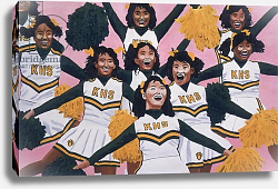 Постер Нельсон Джо (совр) Kiamuki High School Cheerleaders, 2002 Постер Нельсон Джо (совр) Kiamuki High School Cheerleaders, 2002