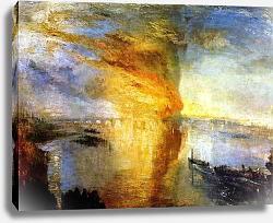 Постер Тернер Уильям (William Turner) The Burning of the Houses of Parliament Постер Тернер Уильям (William Turner) The Burning of the Houses of Parliament