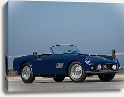 Постер Ferrari 250 GT LWB California Spyder (covered headlights) '1957–60 Постер Ferrari 250 GT LWB California Spyder (covered headlights) '1957–60