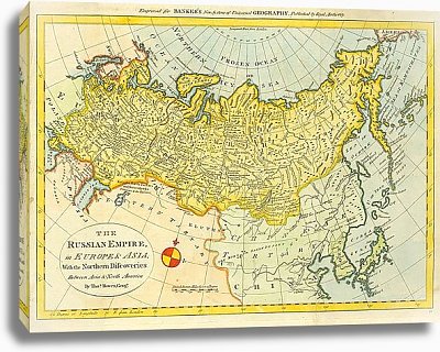 Карта российской империи 1830