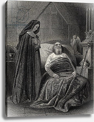 Постер Уоррен Генри (грав) The Death of St. Patrick, engraved by J.Rogers Постер Уоррен Генри (грав) The Death of St. Patrick, engraved by J.Rogers