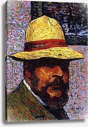 Постер Сигал Артур Self-portrait; Selbstportrat, 1909 Постер Сигал Артур Self-portrait; Selbstportrat, 1909