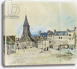 Постер Джонкинд Йохан The Church of Sainte-Catherine, Honfleur, 1864 Постер Джонкинд Йохан The Church of Sainte-Catherine, Honfleur, 1864