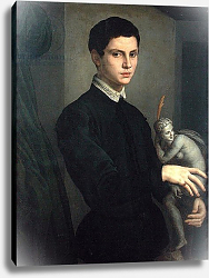 Постер Бронзино Анджело Portrait of a Sculptor, possibly Baccio Bandinelli Постер Бронзино Анджело Portrait of a Sculptor, possibly Baccio Bandinelli