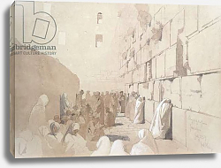 Постер Хааг Карл 'Am Klageplatz der Juden', Wailing Wall at Jerusalem, 1869 Постер Хааг Карл 'Am Klageplatz der Juden', Wailing Wall at Jerusalem, 1869