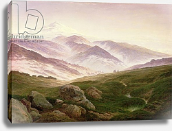 Постер Фридрих Каспар (Caspar David Friedrich) Reisenberg, The Mountains of the Giants, 1839 Постер Фридрих Каспар (Caspar David Friedrich) Reisenberg, The Mountains of the Giants, 1839