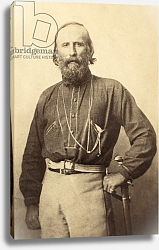 Постер Школа: Итальянская 19в Giuseppe Garibaldi, from a 19th century photograph Постер Школа: Итальянская 19в Giuseppe Garibaldi, from a 19th century photograph