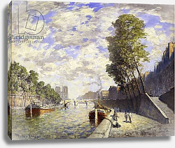 Постер Богз Франк Le Quai des Grands-Augustine, Paris, Постер Богз Франк Le Quai des Grands-Augustine, Paris,