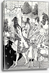 Постер Бердсли Аубри Illustration for 'The Rape of the Lock' by Alexander Pope Постер Бердсли Аубри Illustration for 'The Rape of the Lock' by Alexander Pope