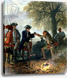 Постер Мензель Адольф Frederick the Great with Zieten at the Camp, 1852 Постер Мензель Адольф Frederick the Great with Zieten at the Camp, 1852