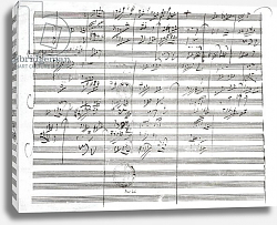 Постер Бетховен Людвиг Score for the 3rd Movement of the 5th Symphony Постер Бетховен Людвиг Score for the 3rd Movement of the 5th Symphony