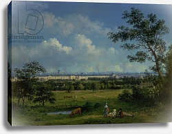 Постер Нокс Джон A View of Regent's Park and the Colosseum from Primrose Hill, 1832 Постер Нокс Джон A View of Regent's Park and the Colosseum from Primrose Hill, 1832
