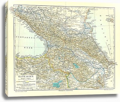 Карта кавказ дкс