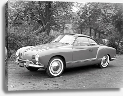 Постер Volkswagen Karmann-Ghia Coupe (Typ14) '1955–74 дизайн Ghia Постер Volkswagen Karmann-Ghia Coupe (Typ14) '1955–74 дизайн Ghia