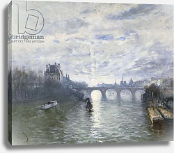 Постер Богз Франк The Paris Royale on the Seine, 1895 Постер Богз Франк The Paris Royale on the Seine, 1895