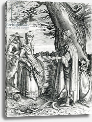 Постер Школа: Фламандская 17 в. The Fortune Teller, published by Nicolaes de Clerck, after Jacob de Gheyn II, 1608 Постер Школа: Фламандская 17 в. The Fortune Teller, published by Nicolaes de Clerck, after Jacob de Gheyn II, 1608