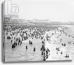 Постер The Beach, Atlantic City, N.J. Постер The Beach, Atlantic City, N.J.