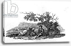 Постер Бевик Томас Man Seated by a Stunted Tree from 'History of British Birds and Quadrupeds' Постер Бевик Томас Man Seated by a Stunted Tree from 'History of British Birds and Quadrupeds'