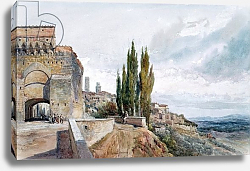Постер Фулейлав Джон The Ruins of the Roman Theatre at San Gimignano, 19th century Постер Фулейлав Джон The Ruins of the Roman Theatre at San Gimignano, 19th century