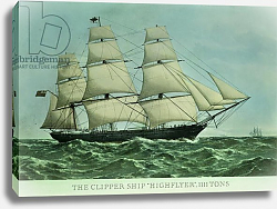 Постер Неизвестен The Clipper ship 'Highflyer', 1111 tons Постер Неизвестен The Clipper ship 'Highflyer', 1111 tons