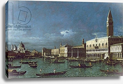 Постер The Grand Canal with the Church of Santa Maria della Salute, 18th century Постер The Grand Canal with the Church of Santa Maria della Salute, 18th century