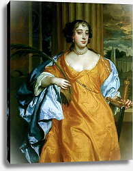 Постер Лелу Питер Barbara Villiers, Duchess of Cleveland as St. Catherine of Alexandria, c.1665-70 Постер Лелу Питер Barbara Villiers, Duchess of Cleveland as St. Catherine of Alexandria, c.1665-70