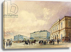 Постер Альт Рудольф The Southstation, Vienna; Der Sudbahnhof, Wien, 1852 Постер Альт Рудольф The Southstation, Vienna; Der Sudbahnhof, Wien, 1852