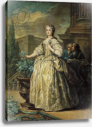 Постер Лоо Чарли Portrait of Maria Leszczynska 1747 Постер Лоо Чарли Portrait of Maria Leszczynska 1747