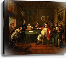 Постер Хогарт Уильям Falstaff Examining his Recruits from Henry IV by Shakespeare, 1730 Постер Хогарт Уильям Falstaff Examining his Recruits from Henry IV by Shakespeare, 1730