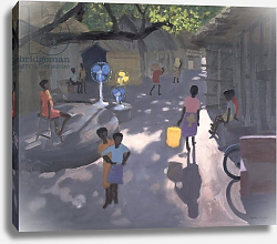 Постер Макара Эндрю (совр) Fan Seller, Malindi, Kenya, 1995 Постер Макара Эндрю (совр) Fan Seller, Malindi, Kenya, 1995