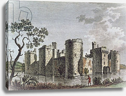 Постер Школа: Английская 18в. Bodiam Castle, Sussex, 6th July 1777 Постер Школа: Английская 18в. Bodiam Castle, Sussex, 6th July 1777