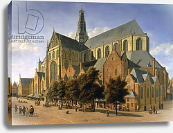Постер Беркхейде Геррит Church of St. Bavo in Haarlem, 1666 Постер Беркхейде Геррит Church of St. Bavo in Haarlem, 1666