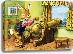 Постер Ливраджи Вирджинио (дет) Rabbit with a Cannon, illustration from 'Brer Rabbit' Постер Ливраджи Вирджинио (дет) Rabbit with a Cannon, illustration from 'Brer Rabbit'