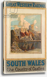 Постер Брюль Луи 'South Wales', poster advertising the Great Western Railway Постер Брюль Луи 'South Wales', poster advertising the Great Western Railway
