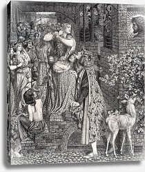 Постер Розетти Данте Mary Magdalene at the door of Simon the Pharisee, 1853-9 Постер Розетти Данте Mary Magdalene at the door of Simon the Pharisee, 1853-9