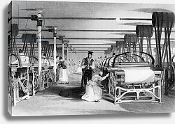 Постер Аллом Томас (грав) Power Loom Weaving, engraved by J. Tingle, 1835 Постер Аллом Томас (грав) Power Loom Weaving, engraved by J. Tingle, 1835